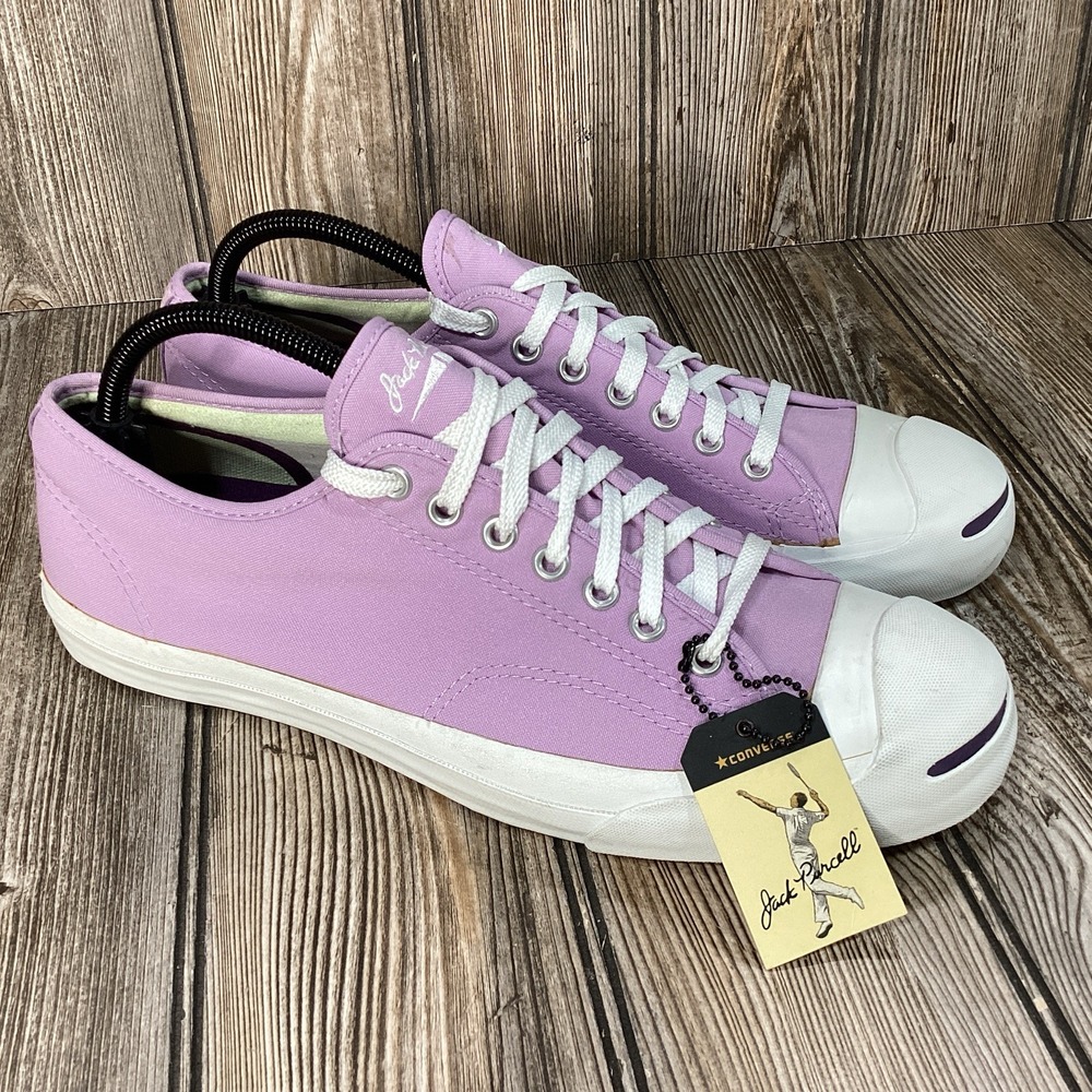 Converse Jack Purcell Womens Size 11 Shoes Light Purple Canvas Sneakers Low Top